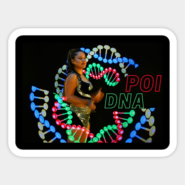 Poi DNA Flow Jonglage Juggling Sticker by Maggini Art